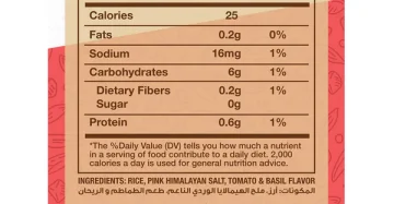 كعك الأرز بطعم الطماطم والريحان -Tomato and Basil Rice Cake