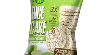 كيك الأرز - التفاح والقرفة - Rice Cake - Apple Cinnamon