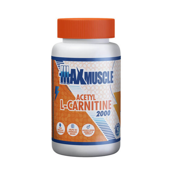 ماكس ماصل أسيتيل إل-كارنيتين 2000 مجم-Max Muscle Acetyl L-Carnitine