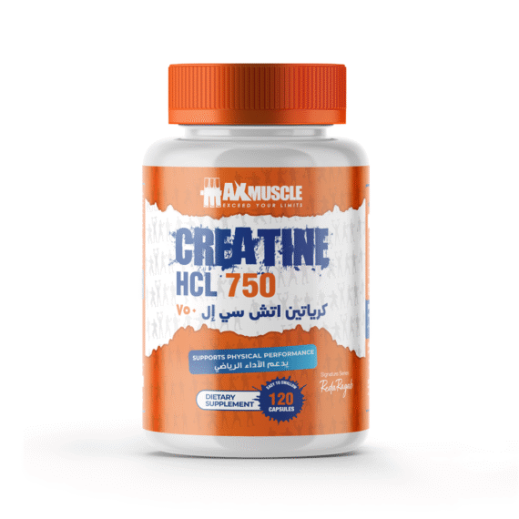 ماكس ماصل كرياتين HCL 750 كبسولات-Max Muscle Creatine HCL 750 Capsules