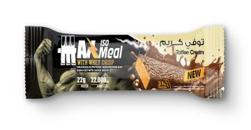 ماكس ماصل ماكس ايزو ميل توفي كريم-Max Muscle Max Iso Meal Toffee Cream