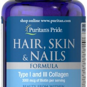 هير سكين اند نيلز من بيوريتانز برايد-Skin and Nails Formula Puritan