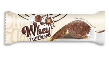 واي ترافل بطعم الشيكولاتة والبندق-Whey Truffles Dark Chocolate with Hazelnuts