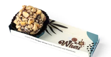 واي ترافل بطعم الشيكولاتة والبندق-Whey Truffles Dark Chocolate with Hazelnuts
