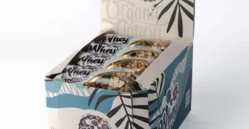 واي ترافل بطعم الشيكولاتة والبندق-Whey Truffles Dark Chocolate with Hazelnuts