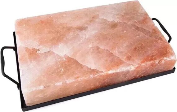 حجر ملح الهيمالايا الوردي بريميوم-Himalayan Pink Salt Block