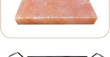 حجر ملح الهيمالايا الوردي بريميوم-Himalayan Pink Salt Block