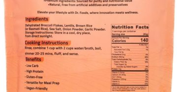 Lentils Rice Alternative-بديل أرز البروكلي والعدس