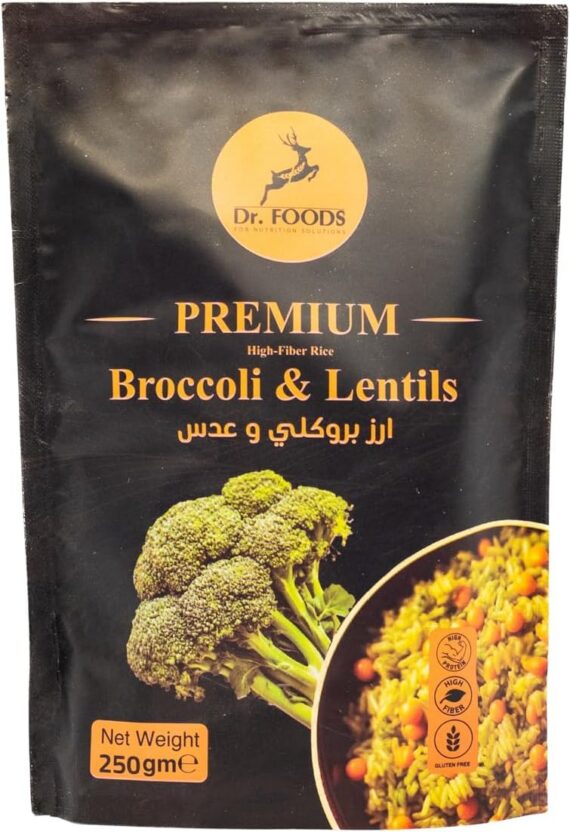 Lentils Rice Alternative-بديل أرز البروكلي والعدس