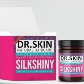 عناية بالشعر الجاف والمصبوغ باستخدام ماسك دكتور سكين سيلك شايني Dr.Skin SilkShiny Hair Mask for damaged and frizzy hair