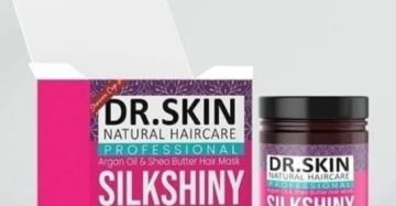 عناية بالشعر الجاف والمصبوغ باستخدام ماسك دكتور سكين سيلك شايني Dr.Skin SilkShiny Hair Mask for damaged and frizzy hair