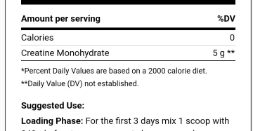 كرياتين نوفوجين مونوهيدرات-Novogen Creatine Monohydrate