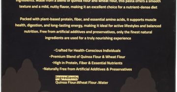 مكرونة الكينوا دكتور فود-Dr Foods Premium Quinoa Pasta