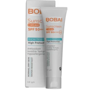 Bobai Sunscreen Cream SPF50+ High Protection 50g | بوباى صن سكرين كريم 50 جم – حماية عالية من أشعة الشمس