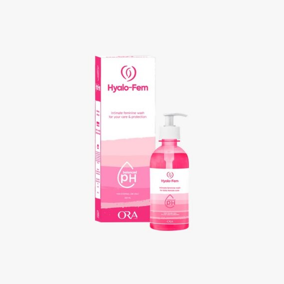 Hyalo-Fem Intimate Wash with Hyaluronic Acid 3% – 5-in-1 Feminine Care Formula هايالو-فيم – غسول حميمي بحمض الهيالورونيك 3٪ للعناية اليومية