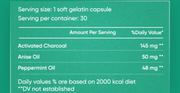 Mintocarbon by Avantic – Activated Charcoal, Anise & Peppermint Oil for Bloating Relief منتوكاربون من أفانتك – تركيبة طبيعية من الفحم النشط وزيوت النعناع واليانسون لتخفيف الانتفاخ