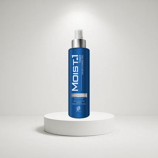 Moist-1 Toner 200ml – hydrating facial toner with Witch Hazel, Aloe Vera & Hyaluronic Acid مويست وان تونر 200 مل – تونر لطيف مزيل للمكياج ومرطب للبشرة