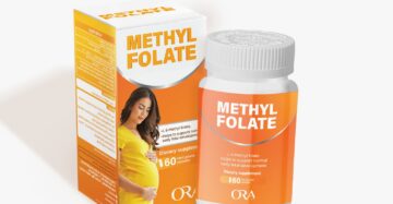 ORA Methyl Folate – 600mcg Active L-Methyl Folate Capsules for Brain, Heart & Pregnancy Health أورا ميثيل فولات – 600 ميكروجرام فولات نشط سريع الامتصاص يدعم صحة المخ والقلب