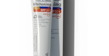 STARVILLE Whitening Gel SPF50+ – 60gm, brightening and protective daily gel for all skin types. ستارفيل جل تفتيح للبشرة SPF50+ – 60 جم، جل خفيف لتفتيح البشرة وحمايتها من أشعة الشمس.
