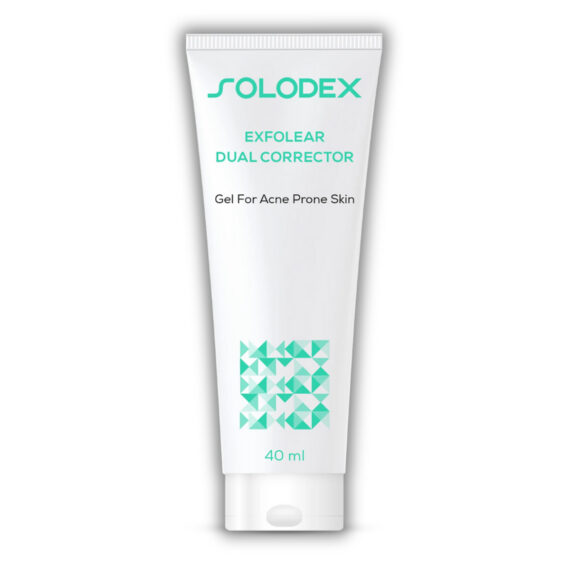 Solodex Exfolear Dual Corrector Gel-ماكرو سولوديكس إكسفولير دوال كورّكتور جل