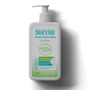 StarVille Acne Prone Skin Lotion 230 ml – Oil-Control & Lightweight Moisturizer ستارفيل لوشن للبشرة المعرضة للحبوب 230 مل – ترطيب وتنقية متكاملة للبشرة الدهنية