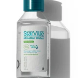 Starville Micellar Water Triple Action – 3-in-1 cleansing and brightening micellar water. ستارفيل ماء ميسيلار تريبل أكشن – منظف ومزيل مكياج بثلاث فوائد للبشرة.