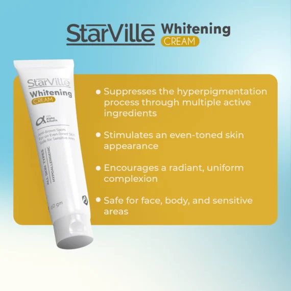 Starville Whitening Cream 60ml ستارفيل كريم التفتيح 60 مل