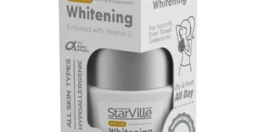 ستارفيل رول أون تفتيح ومزيل العرق | حماية 24 ساعة وترطيب مع مكونات طبيعية Starville Lightening Roll-On | 24h Protection & Underarm Brightening