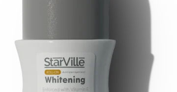 ستارفيل رول أون تفتيح ومزيل العرق | حماية 24 ساعة وترطيب مع مكونات طبيعية Starville Lightening Roll-On | 24h Protection & Underarm Brightening