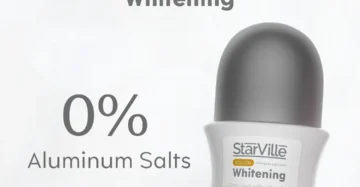 ستارفيل رول أون تفتيح ومزيل العرق | حماية 24 ساعة وترطيب مع مكونات طبيعية Starville Lightening Roll-On | 24h Protection & Underarm Brightening