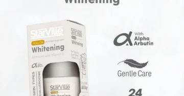 ستارفيل رول أون تفتيح ومزيل العرق | حماية 24 ساعة وترطيب مع مكونات طبيعية Starville Lightening Roll-On | 24h Protection & Underarm Brightening