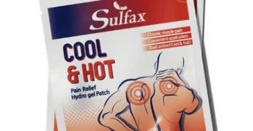 Sulfax Cool & Hot Patch – Dual-action hydrogel patch for muscle and joint pain relief لصقات سلفاكس كول آند هوت – لصقات علاج مزدوج بالحرارة والبرودة لتخفيف آلام العضلات والمفاصل