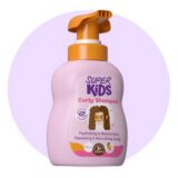 Superkids Curly Hair Shampoo 300 ml – gentle shampoo for curly kids’ hair سوبر كيدز شامبو للشعر الكيرلي 300مل – شامبو لطيف خالٍ من السلفات للأطفال