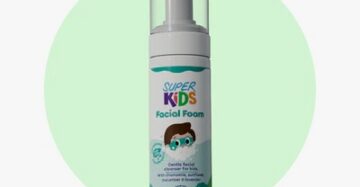 Superkids Facial Foam Cleanser 200 ml – gentle foaming face wash for children’s skin سوبركيدز غسول وجه فوم 200 مل – غسول فوم لطيف لبشرة الأطفال الحساسة