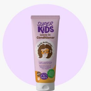 Superkids Leave-In Conditioner – Kids hair moisturizer & curls activator 250 ml سوبركيدز بلسم ليف إن – بلسم مرطب ومُفعّل للتموجات للأطفال 250 مل
