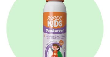 Superkids Sun Screen Lotion 200ml – SPF 50+ sunscreen for children and babies سوبركيدز لوشن واقي من الشمس 200مل – واقي شمس للأطفال بعامل حماية 50+