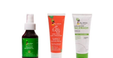 Raw African Beauty Set Leave-In Follicle Booster Face Wash-رو افريكان بيوتي سيت ليف إن فوليكل بوستر غسول وجه