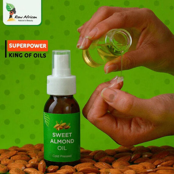 رو افريكان زيت لوز حلو 75 مل-Raw African Sweet Almond Oil 75ml