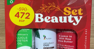 Raw African Beauty Set Follicle Booster Leave-In Body Lotion-رو افريكان بيوتي سيت فوليكل بوستر ليف إن لوشن للجسم