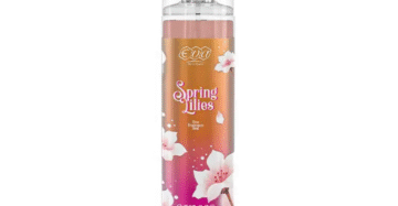 Eva Body Splash Spring Lilies 240 ml floral body mist with long-lasting freshness-ايفا بادى سبلاش سبرينج ليليز 240 مل برائحة زهور الربيع المنعشة