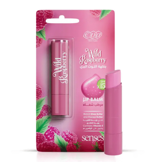 Eva Skin Clinic Lip Balm Berry 4 g hydrating berry lip balm-ايفا سكين كلينيك مرطب شفاه توت بري 4 جرام – ترطيب ونعومة بنكهة لذيذة