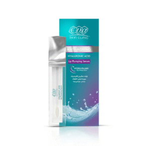 Eva Skin Clinic Lip Serum Hyaluronic 10 ml hydrating lip serum-ايفا سكين كلينيك سيرم شفاه هيالورونيك 10 مل لترطيب ونعومة الشفاه