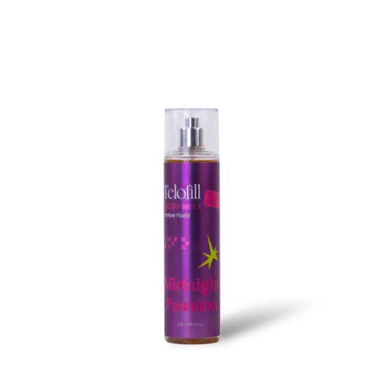 Telofil Body Mist Midnight Passion 236ml|تيلوفيل بادى ميست ميدنايت باشن