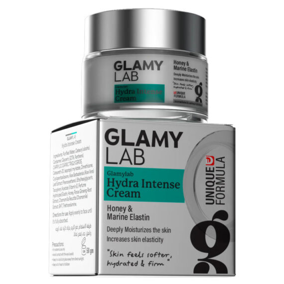 جلامي لاب كريم هيدرا انتنس 50 جم لترطيب مكثف وملمس ناعم-Glami Lab Hydra Intense Cream 50g for deep hydration and smooth skin