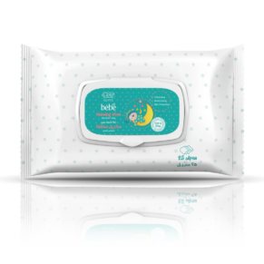 Eva Clinic Baby Cleansing Wet Wipes 25 Wipes-ايفا كلينيك بيبي مناديل مبللة منظفة 25 منديل