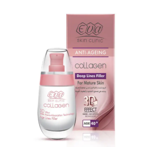 Eva Collagen Cream for Fine Lines 30 50 ml-ايفا كريم كولاجين للخطوط الرفيعة 30 50 مل