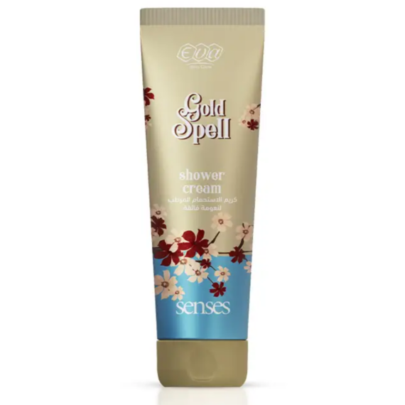 Eva Senses Gold Spell Shower Cream 250 ml-ايفا سينسيز كريم سائل الاستحمام جولد سبيل 250 مل
