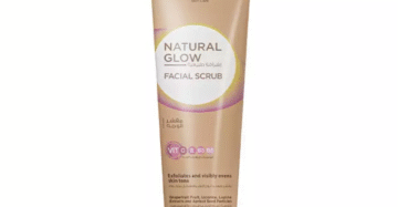 Eva Skin Care Natural Glow Face Scrub 100 ml gentle exfoliating scrub-ايفا سكين كير اشراقة طبيعيه مقشر الوجه 100 مل