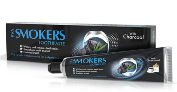 Eva Smokers Charcoal Toothpaste 50 g-ايفا سموكرز معجون اسنان بالفحم 50 جرام