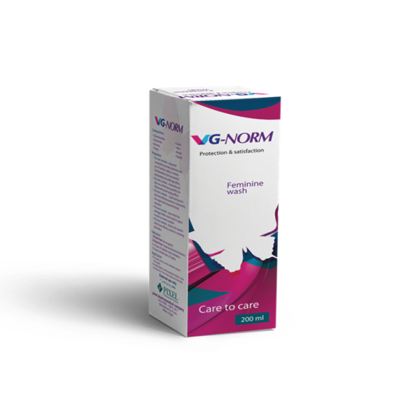 VG-NORM Feminine Wash 200ml for daily intimate care-في جي-نورم غسول نسائي 200 مل للعناية اليومية